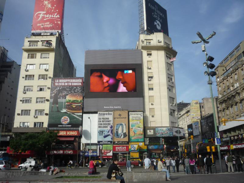 outdoor led display commercial advertising